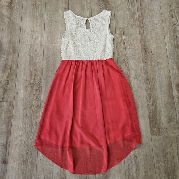 Suzy Sheir Dress, Small, White/Pink - Picture 2 of 12